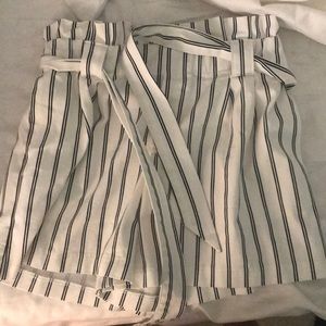 Zara paper bag shorts